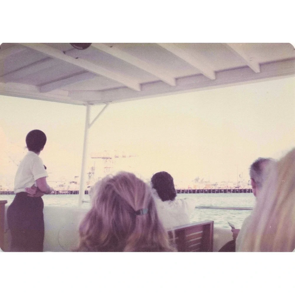 Vintage 1970s Pearl Harbor Hawaii Navy Ships Tour Boat Photo Lot of 8 - Picture 8 of 8